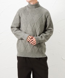 NAVY | NAVY ネイビー PBTダイヤタートルネックセーター(ニット/セーター)