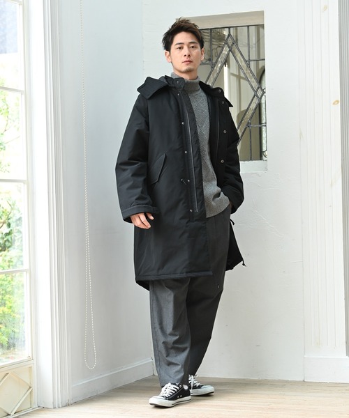 NAVY(ネイビー)の「NAVY ネイビー PBTダイヤタートルネックセーター(ニット/セーター・メンズ・ブラック/グレー/ブラウン/ネイビー・L/XL/M)」の17枚目の写真