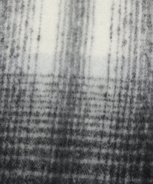 PAGEBOY(ページボーイ)の「キモウチェックストール(ストール/ショール・レディース・ブラック/ブラウン/グレイッシュベージュ・FREE)」の6枚目の写真