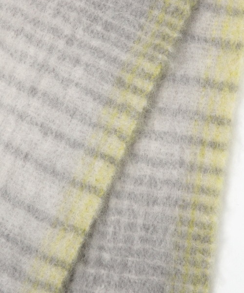 PAGEBOY(ページボーイ)の「キモウチェックストール(ストール/ショール・レディース・ブラック/ブラウン/グレイッシュベージュ・FREE)」の8枚目の写真