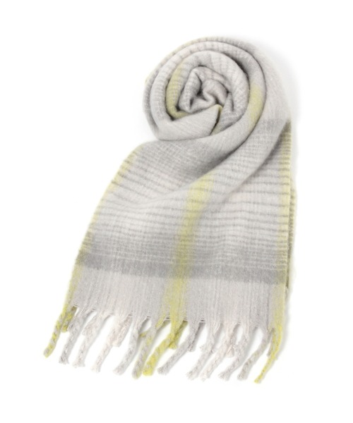 PAGEBOY(ページボーイ)の「キモウチェックストール(ストール/ショール・レディース・ブラック/ブラウン/グレイッシュベージュ・FREE)」の17枚目の写真