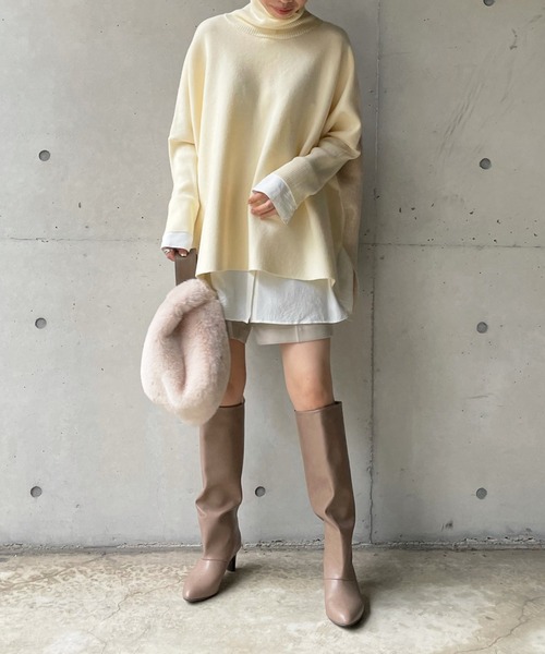 DouDou（ドゥドゥ）の「カルゼショートパンツ（その他パンツ・レディース・ブラック/ベージュ/オフホワイト・FREE）」の20枚目の写真