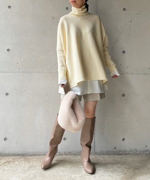 DouDou（ドゥドゥ）の「カルゼショートパンツ（その他パンツ・レディース・ブラック/ベージュ/オフホワイト・FREE）」の13枚目の写真