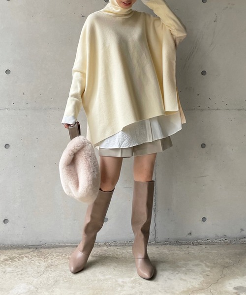 DouDou（ドゥドゥ）の「カルゼショートパンツ（その他パンツ・レディース・ブラック/ベージュ/オフホワイト・FREE）」の15枚目の写真