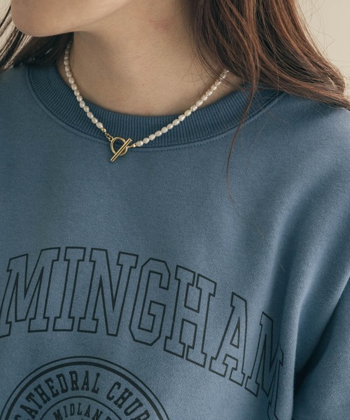 SMELLY（スメリー）の「タンスイパールマンテルショートネックレス（ネックレス・レディース・アイボリー・-）」の2枚目の写真