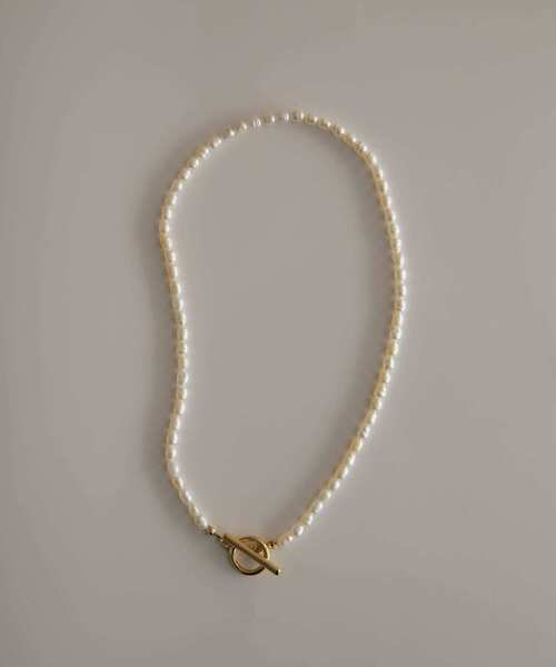 SMELLY（スメリー）の「タンスイパールマンテルショートネックレス（ネックレス・レディース・アイボリー・-）」の9枚目の写真