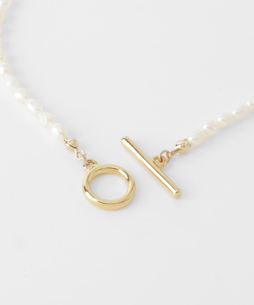 SMELLY（スメリー）の「タンスイパールマンテルショートネックレス（ネックレス・レディース・アイボリー・-）」の10枚目の写真