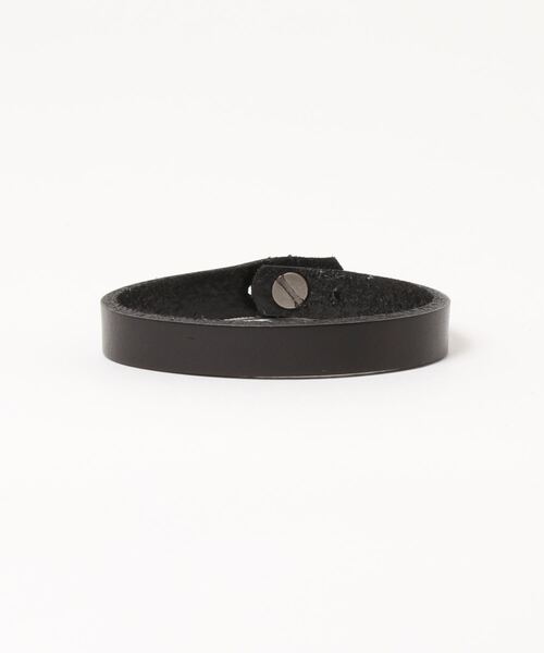 dictionary（ディクショナリー）の「【dictionary】シンプル レザー ブレスレット（ブレスレット・レディース・ブラック/ブラウン/キャメル・FREE）」の5枚目の写真