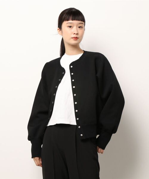 DouDou（ドゥドゥ）の「ドットボタンショートカーディガン（カーディガン/ボレロ・レディース・ブラック/ベージュ・FREE）」の17枚目の写真