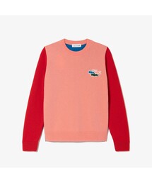 LACOSTE | ホリデーコレクターエシカルウールニットセーター(ニット/セーター)