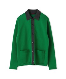 caban | CABaN コットンカシミヤ ポロカーディガン(カーディガン/ボレロ)