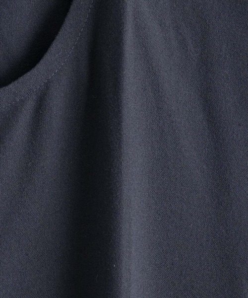 YUEATE（ユエイト）の「"belded wide slacks" ベルデッドワイドスラックス（スラックス・メンズ・グレイッシュベージュ/チャコールグレー・LARGE/MEDIUM）」の21枚目の写真