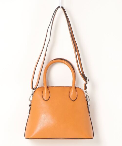 Lugnoncure（ルノンキュール）の「2WAYボストンバッグ（ボストンバッグ・レディース・オレンジ/ブラック/ベージュ・ﾌﾘ-）」の5枚目の写真