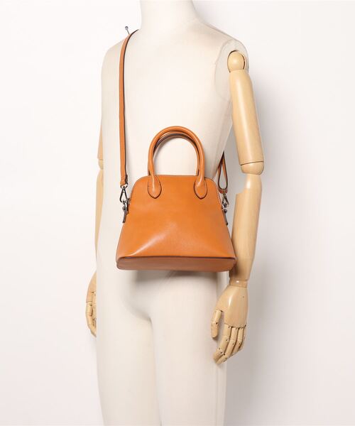 Lugnoncure（ルノンキュール）の「2WAYボストンバッグ（ボストンバッグ・レディース・オレンジ/ブラック/ベージュ・ﾌﾘ-）」の7枚目の写真