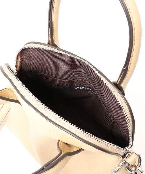 Lugnoncure（ルノンキュール）の「2WAYボストンバッグ（ボストンバッグ・レディース・オレンジ/ブラック/ベージュ・ﾌﾘ-）」の9枚目の写真