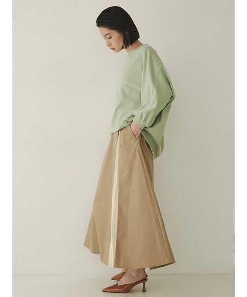 COTORICA（コトリカ）の「2WAYフレアースカート（スカート・レディース・ベージュ/ブラック/ブルー/カーキ・SMALL/MEDIUM）」の7枚目の写真