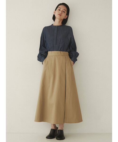 COTORICA（コトリカ）の「2WAYフレアースカート（スカート・レディース・ベージュ/ブラック/ブルー/カーキ・SMALL/MEDIUM）」の5枚目の写真