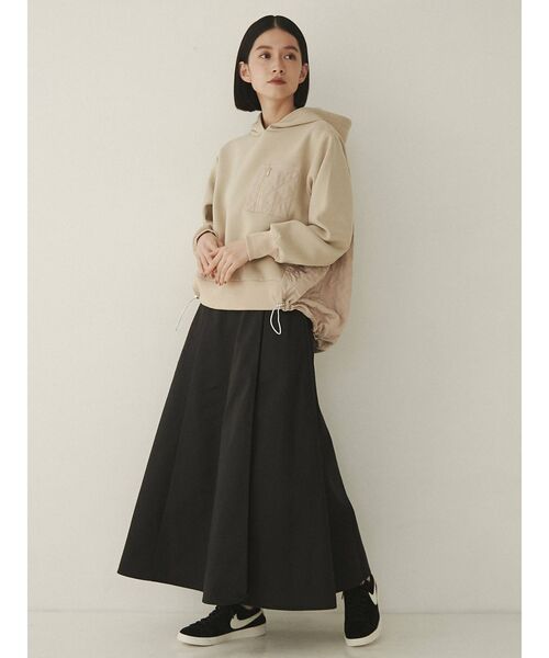 COTORICA（コトリカ）の「2WAYフレアースカート（スカート・レディース・ベージュ/ブラック/ブルー/カーキ・SMALL/MEDIUM）」の21枚目の写真