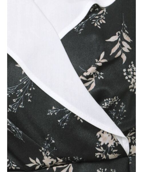 MERCURYDUO（マーキュリーデュオ）の「フラワーバックリボンロンパース（つなぎ/オールインワン・レディース・ブラック/ブルー・SMALL/MEDIUM）」の12枚目の写真