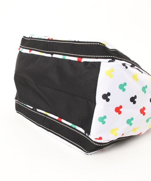 Disney（ディズニー）の「Mickey Mouse/Arnold Palmer コラボ ファスナー付きバルーントート（トートバッグ・レディース・レッド/ブラック/ホワイト・FREE）」の4枚目の写真