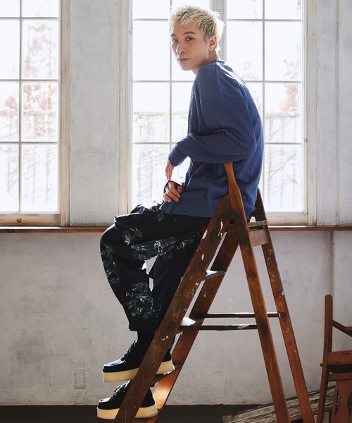 AIVER(アイバー)の「AIVER テープヤーンニットカーディガン(カーディガン/ボレロ・メンズ・ブラック/ブルー/グリーン・MEDIUM/LARGE)」の18枚目の写真