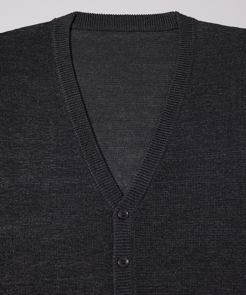 AIVER(アイバー)の「AIVER テープヤーンニットカーディガン(カーディガン/ボレロ・メンズ・ブラック/ブルー/グリーン・MEDIUM/LARGE)」の20枚目の写真