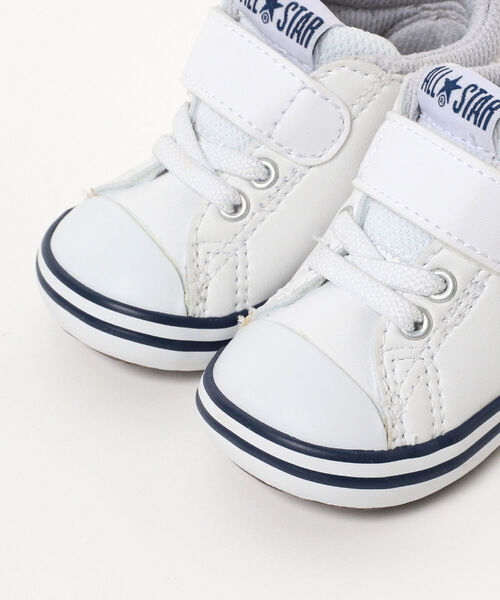こども ビームス(コドモビームス)の「CONVERS / MINI ALL STAR N V-1 (12~15cm)(スニーカー・キッズ・ホワイト・12.5/14.5/15 /13.5/13/14/12)」の2枚目の写真