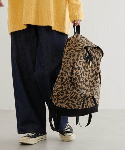 MASTER&Co（マスターアンドコー）の「【MASTER&Co. /マスターアンドコー】×ELEY KISHIMOTO FLASH DAYPACK/フラッシュリュック（バックパック/リュック・レディース・ホワイト/ベージュ/ブラック・FREE）」の15枚目の写真