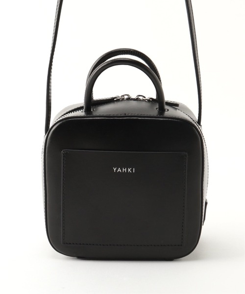 SLOBE IENA(スローブイエナ)の「【YAHKI /ヤーキ】スクエアショルダーバッグ◆(ショルダーバッグ・レディース・ホワイト/ブラック・FREE)」の10枚目の写真