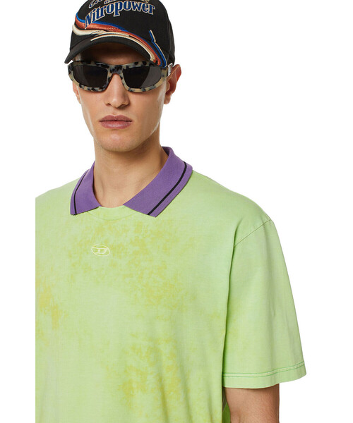 DIESEL（ディーゼル）の「メンズ Tシャツ タイダイ（Tシャツ/カットソー・メンズ・ピンク/グリーン・XX-LARGE/X-SMALL/XXX-LARGE/LARGE/X-LARGE/MEDIUM/SMALL）」の4枚目の写真