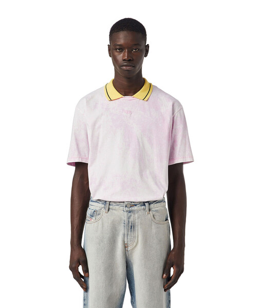 DIESEL（ディーゼル）の「メンズ Tシャツ タイダイ（Tシャツ/カットソー・メンズ・ピンク/グリーン・XX-LARGE/X-SMALL/XXX-LARGE/LARGE/X-LARGE/MEDIUM/SMALL）」の5枚目の写真