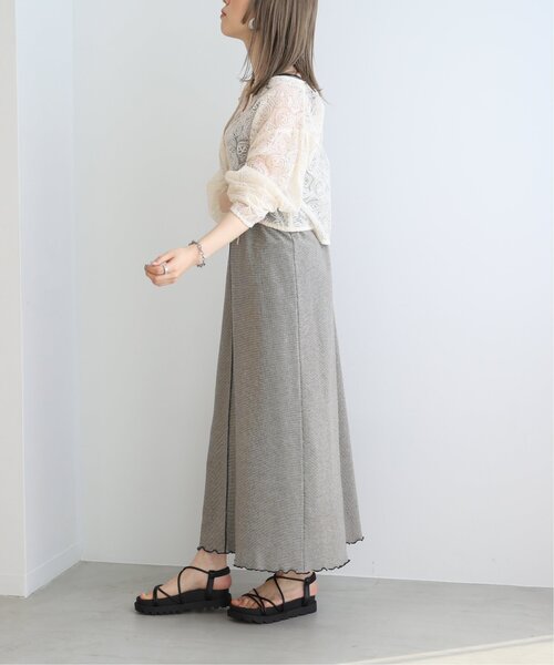 RAY CASSIN（レイカズン）の「ペイズリーレースシアーブラウス（シャツ/ブラウス・レディース・ブラック/キナリ・FREE）」の15枚目の写真