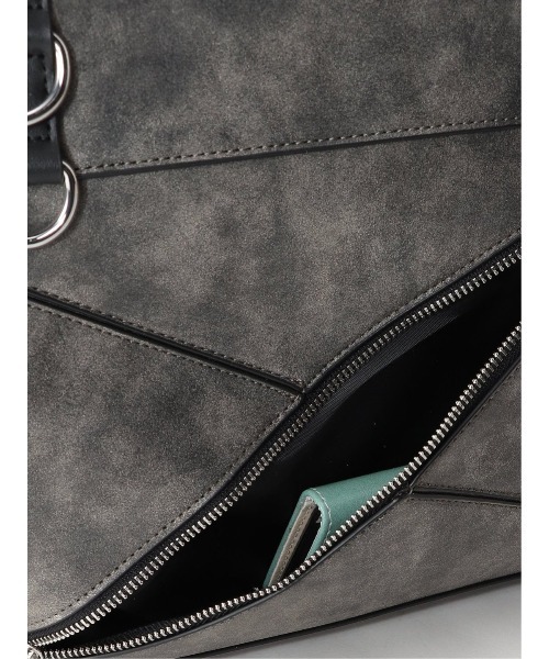 semantic design（セマンティックデザイン）の「セマンティックデザイン/semantic design 箔加工 トートバッグ A4対応（トートバッグ・メンズ・グレー系その他2/ブラック・FREE）」の13枚目の写真