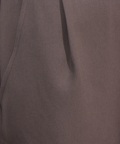 NOMINE（ノミネ）の「サイドタックショートパンツ【セットアップ対応】（その他パンツ・レディース・アイボリー/セージグリーン/モカ・フリー）」の12枚目の写真