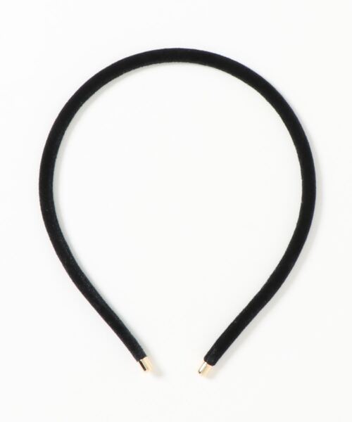 mystic（ミスティック）の「ラウンドベロアカチューシャ（カチューシャ・レディース・ブラック・ONE SIZE）」の5枚目の写真