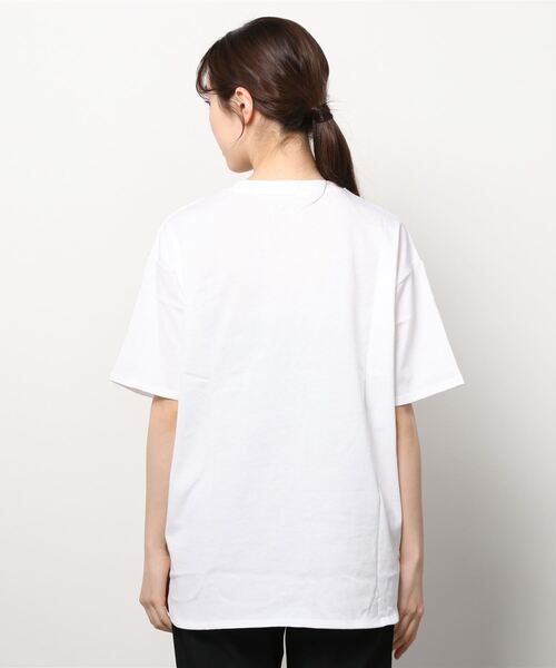 UNDER ARMOUR（アンダーアーマー）の「アンダーアーマー  UA Cotton Tunic Tee（Tシャツ/カットソー・レディース・ホワイト/ブラック・S/XL/M/L）」の3枚目の写真
