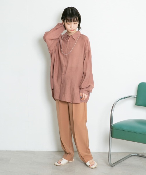 KBF(ケイビーエフ)の「イージースラックス(その他パンツ・レディース・ブラウン・ONE)」の5枚目の写真