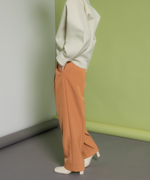 KBF(ケイビーエフ)の「イージースラックス(その他パンツ・レディース・ブラウン・ONE)」の9枚目の写真