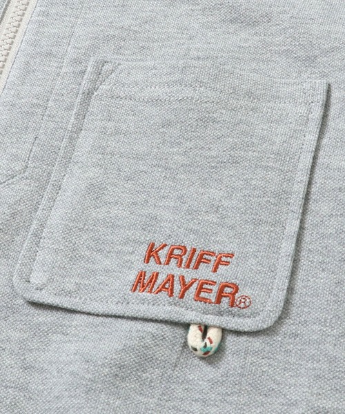 KRIFF MAYER Lady's Collection（クリフメイヤーレディースコレクション）の「ZIPポロ（ポロシャツ・レディース・ブラック/パープル/ネイビー/グレー/オフホワイト/オリーブ/ターコイズブルー/ワインレッド/カラフル・MEDIUM/LARGE）」の19枚目の写真