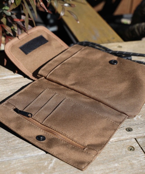 CAMP7（キャンプセブン）の「【CAMP7】ネックポーチ（ショルダーバッグ・メンズ・ブラック/カーキブラウン/ベージュ・ONE SIZE）」の15枚目の写真