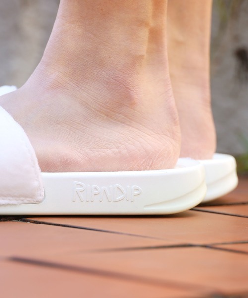 RIPNDIP（リップンディップ）の「RIPNDIP/リップンディップ LORD NERMAL GLOW IN THE DARK SLIDE スライドサンダル フラットシャワーサンダル（サンダル・メンズ・ホワイト・8/9）」の16枚目の写真