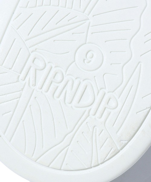 RIPNDIP（リップンディップ）の「RIPNDIP/リップンディップ LORD NERMAL GLOW IN THE DARK SLIDE スライドサンダル フラットシャワーサンダル（サンダル・メンズ・ホワイト・8/9）」の9枚目の写真