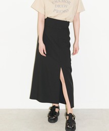 FREE'S MART | 深スリットロングナロースカート(スカート)