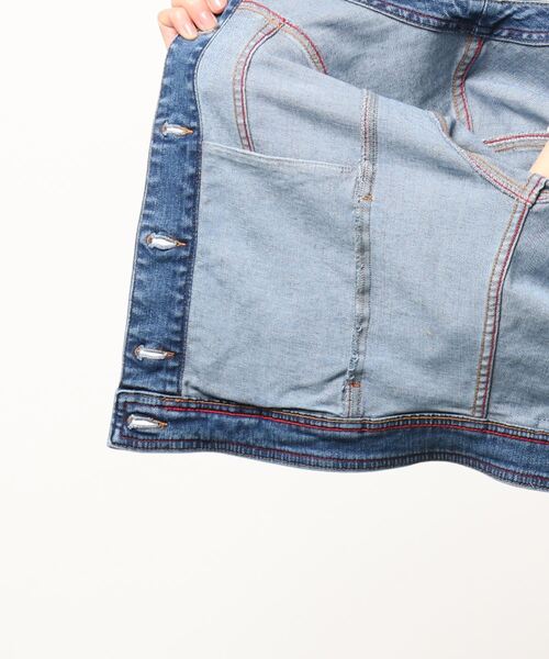 SEE BY CHLOE（シーバイクロエ）の「JACKET/デニムジャケット（デニムジャケット・レディース・ブルー・38/36）」の4枚目の写真