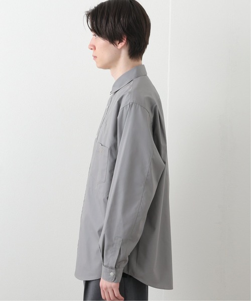 417 EDIFICE（フォーワンセブンエディフィス）の「【VIBTEX】 ユーティリティシャツ（シャツ/ブラウス・メンズ・ホワイト/チャコールグレー・MEDIUM/SMALL/LARGE）」の16枚目の写真