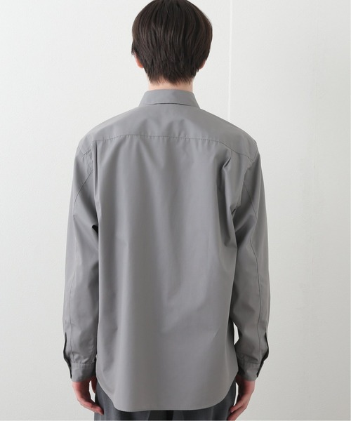 417 EDIFICE（フォーワンセブンエディフィス）の「【VIBTEX】 ユーティリティシャツ（シャツ/ブラウス・メンズ・ホワイト/チャコールグレー・MEDIUM/SMALL/LARGE）」の3枚目の写真