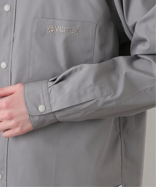 417 EDIFICE（フォーワンセブンエディフィス）の「【VIBTEX】 ユーティリティシャツ（シャツ/ブラウス・メンズ・ホワイト/チャコールグレー・MEDIUM/SMALL/LARGE）」の7枚目の写真