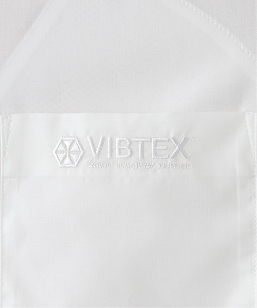 417 EDIFICE（フォーワンセブンエディフィス）の「【VIBTEX】 ユーティリティシャツ（シャツ/ブラウス・メンズ・ホワイト/チャコールグレー・MEDIUM/SMALL/LARGE）」の4枚目の写真
