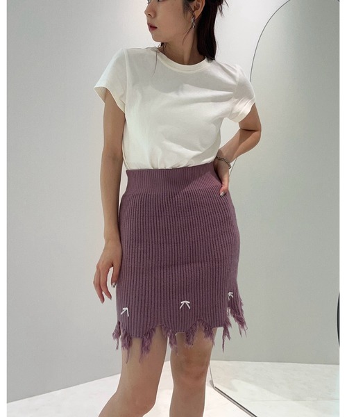 lissi Boutique（リージーブティック）の「【lissi Boutique】ベーシックシンプルTシャツ（Tシャツ/カットソー・レディース・ベージュ/イエロー・FREE）」の13枚目の写真