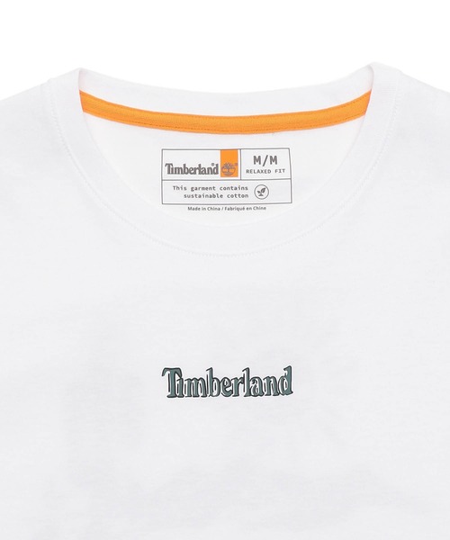 Timberland（ティンバーランド）の「メンズ 半袖 バック グラフィック Tシャツ（Tシャツ/カットソー・メンズ・ホワイト・SMALL/MEDIUM/LARGE/X-LARGE/XX-LARGE）」の5枚目の写真